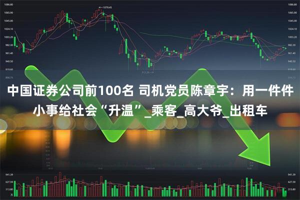 中国证券公司前100名 司机党员陈章宇：用一件件小事给社会“升温”_乘客_高大爷_出租车